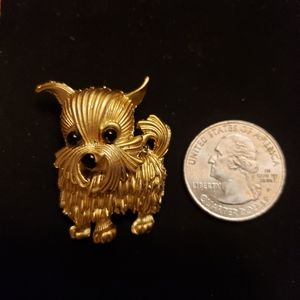 Vintage 1950s Scottie Brooche